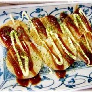 長芋ソテー、お好み焼き味。簡単うまっ！